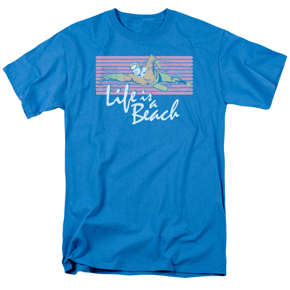 Aquaman Life Is A Beach - Men's Regular Fit T-Shirt Hoodie, Sweatshirt | CiraTrend.com
