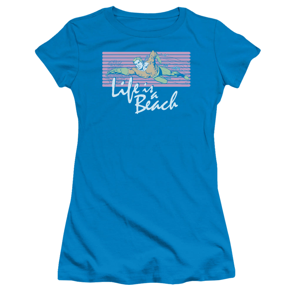Aquaman Life Is A Beach - Juniors T-Shirt Hoodie, Sweatshirt | CiraTrend.com