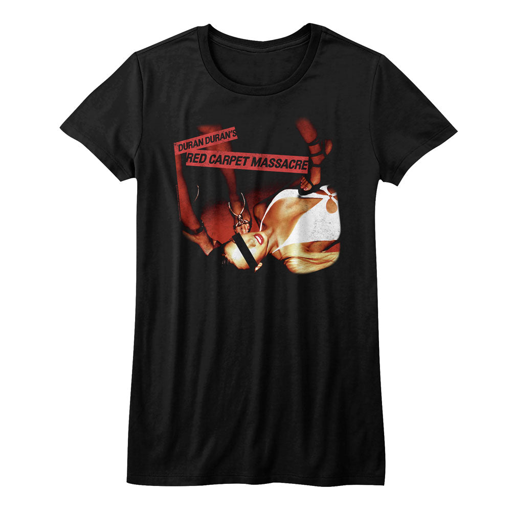 Duran Duran Girls Juniors S/S T-Shirt - Duran Duran - Solid Black Hoodie, Sweatshirt | CiraTrend.com