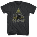 Def Leppard Mens S/S T-Shirt - Performing - Heather Black Heather Hoodie, Sweatshirt | CiraTrend.com