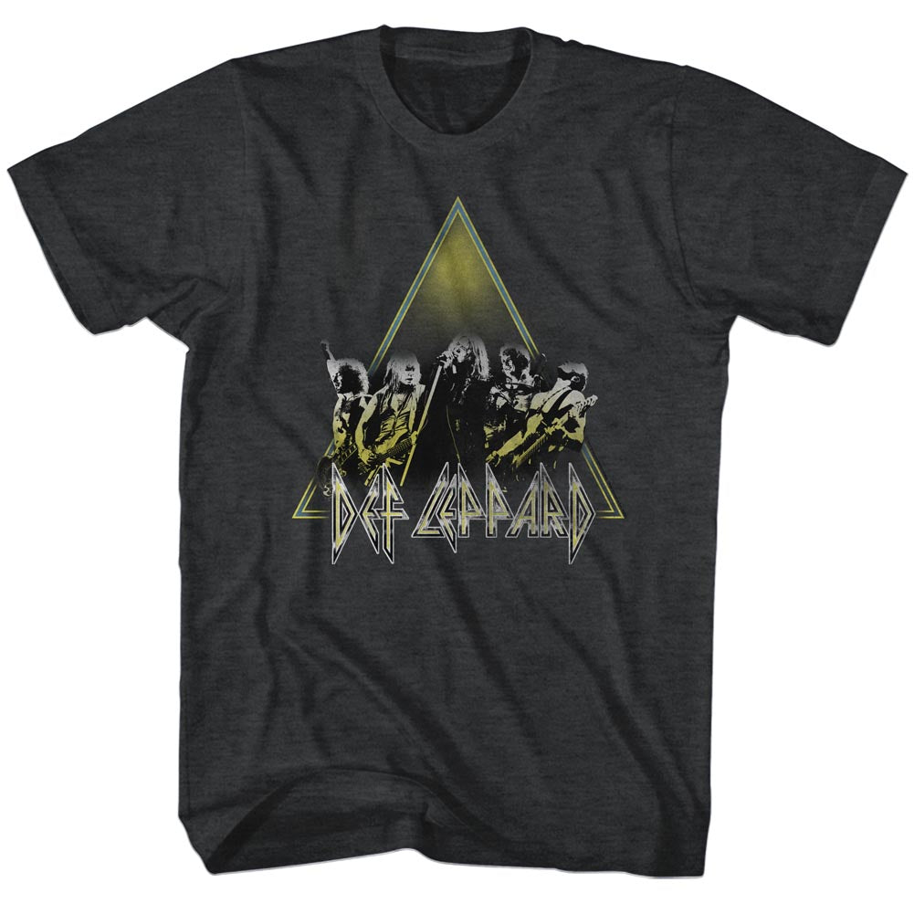 Def Leppard Mens S/S T-Shirt - Performing - Heather Black Heather Hoodie, Sweatshirt | CiraTrend.com