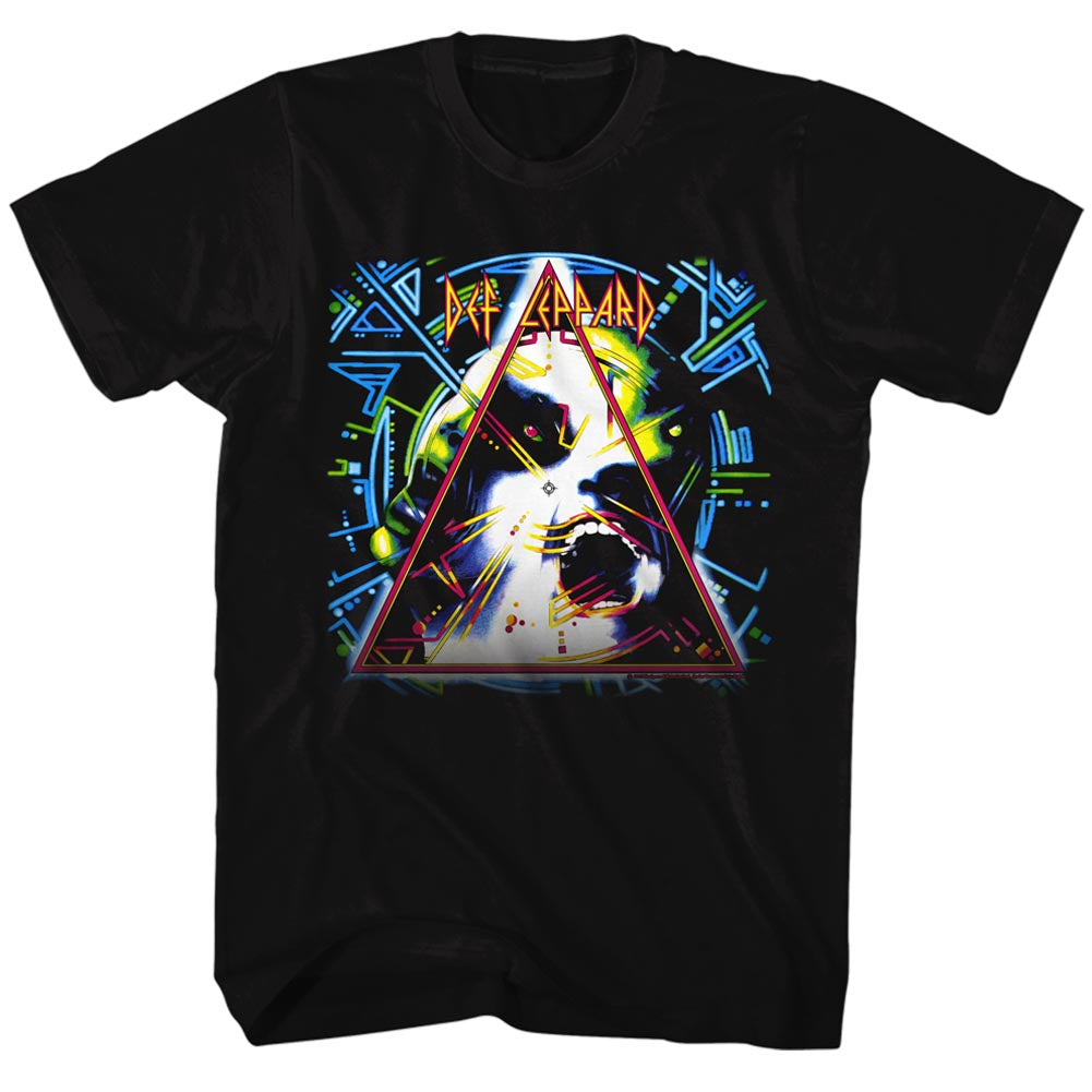 Def Leppard Mens S/S T-Shirt - Hysteria - Solid Black Style001 Hoodie, Sweatshirt | CiraTrend.com