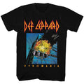 Def Leppard Mens S/S T-Shirt - Pyromania - Solid Black Style001 Hoodie, Sweatshirt | CiraTrend.com