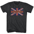 Def Leppard Mens S/S T-Shirt - Def Leppard Flag - Heather Graphite Heather Hoodie, Sweatshirt | CiraTrend.com