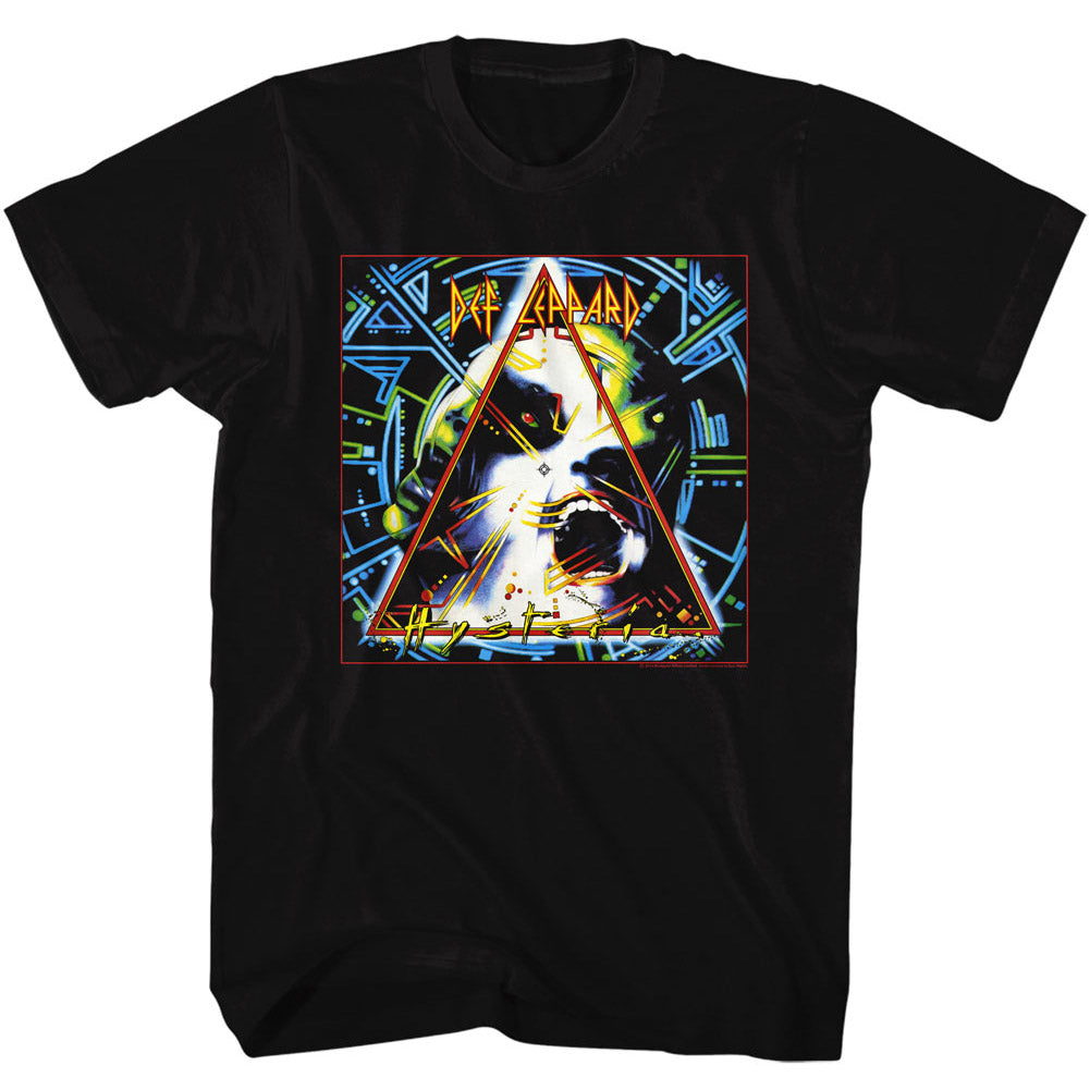 Def Leppard Mens S/S T-Shirt - Hysteria - Solid Black Style002 Hoodie, Sweatshirt | CiraTrend.com