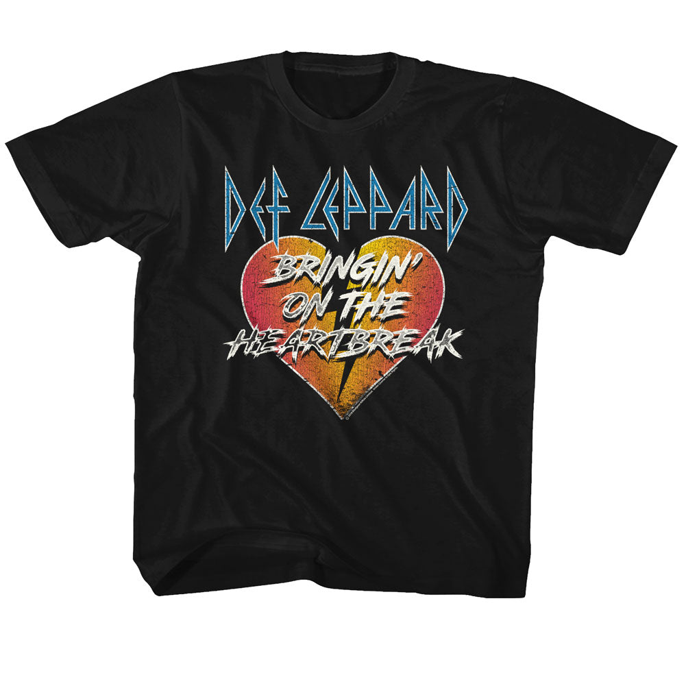 Def Leppard Toddler S/S T-Shirt - Bringin - Solid Black Hoodie, Sweatshirt | CiraTrend.com