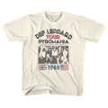 Def Leppard Youth S/S T-Shirt - Pyro Tour - Solid Natural Hoodie, Sweatshirt | CiraTrend.com