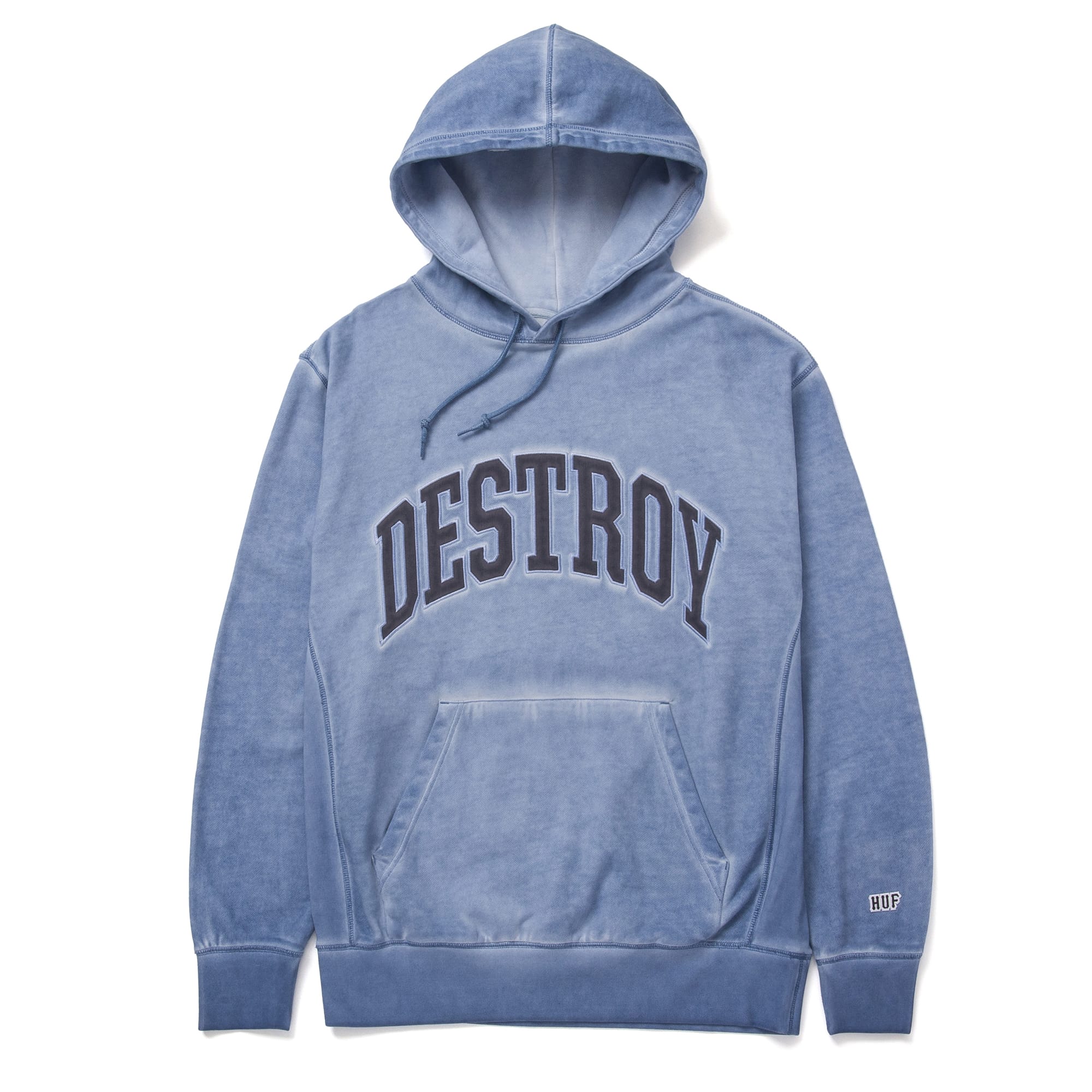 Destroy Rebuild Faded Pullover Hoodie