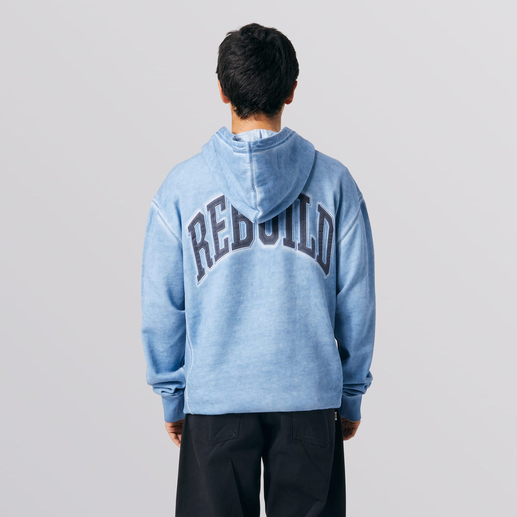 Destroy Rebuild Faded Pullover Hoodie