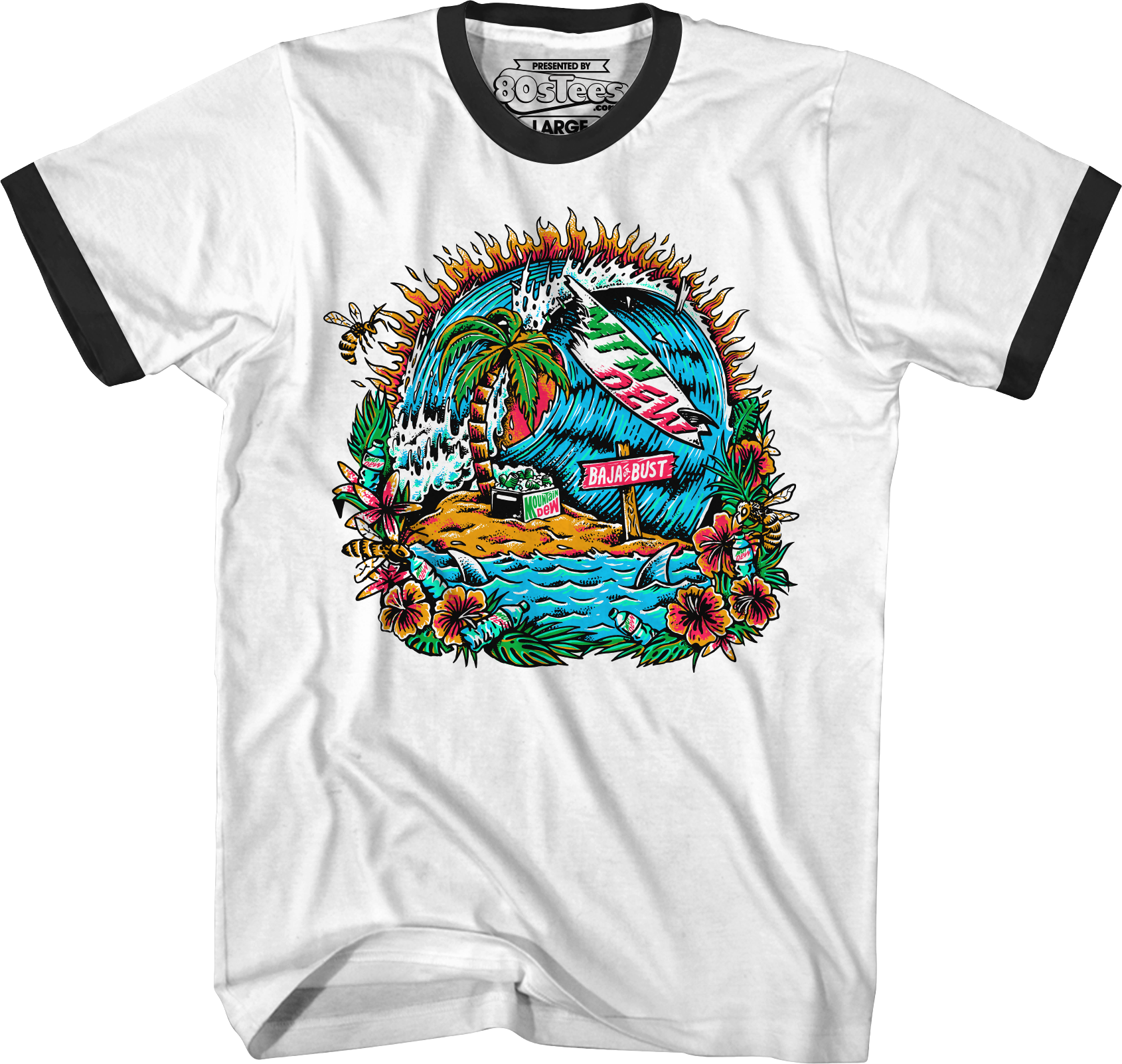 Exclusive Baja Or Bust Mountain Dew T-Shirt Hoodie, Sweatshirt | CiraTrend.com (Image 5)