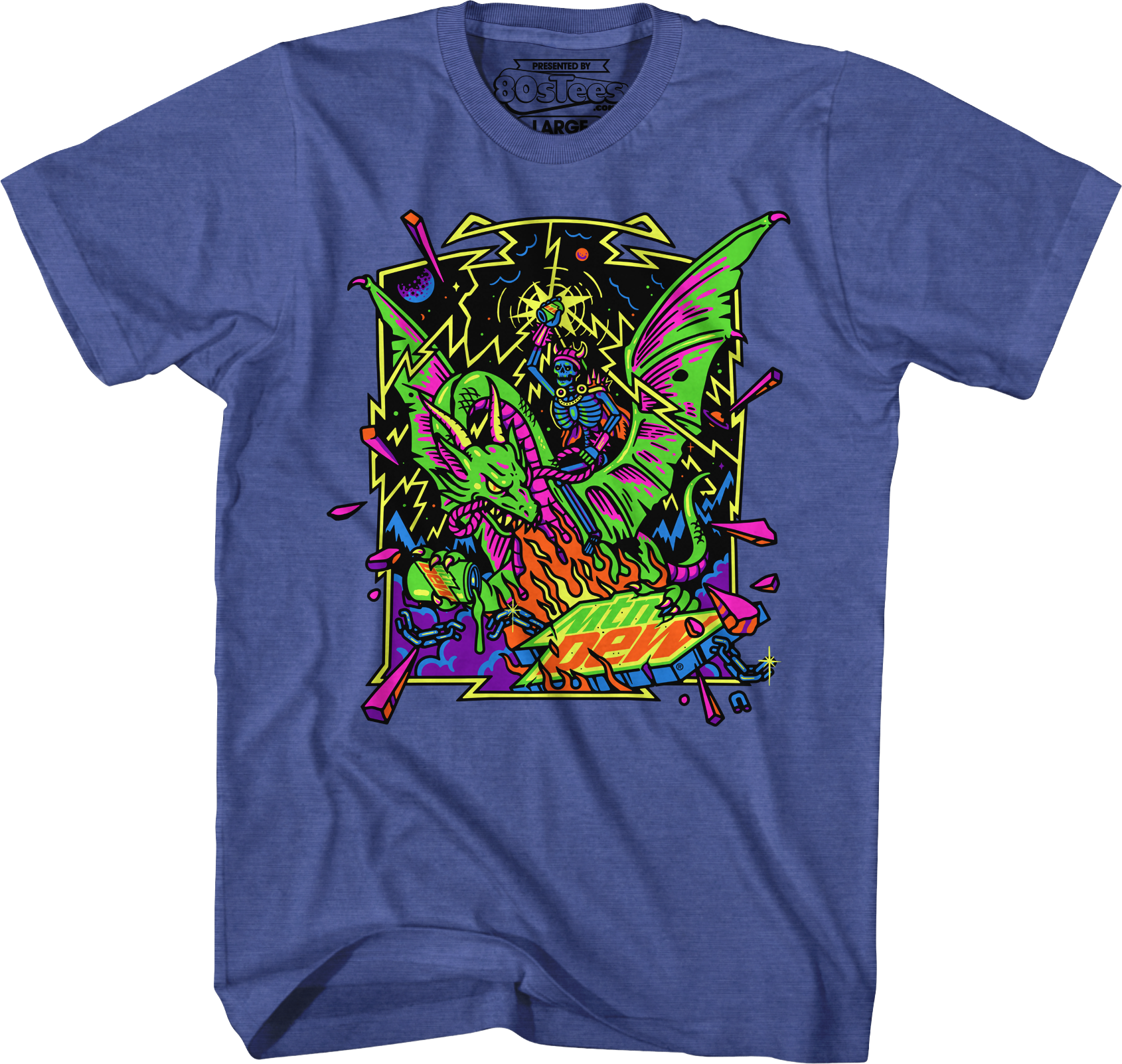 Retro Dragon Mountain Dew T-Shirt Hoodie, Sweatshirt | CiraTrend.com (Image 4)