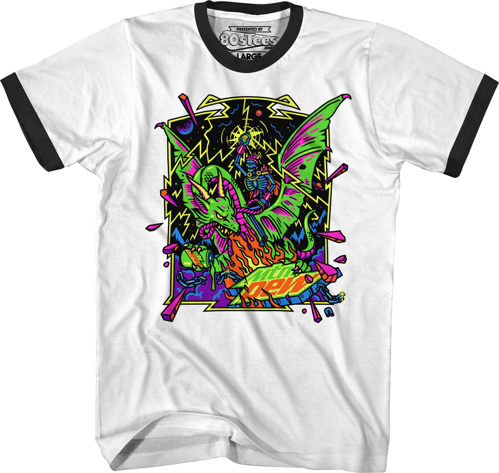 Retro Dragon Mountain Dew T-Shirt Hoodie, Sweatshirt | CiraTrend.com (Image 5)