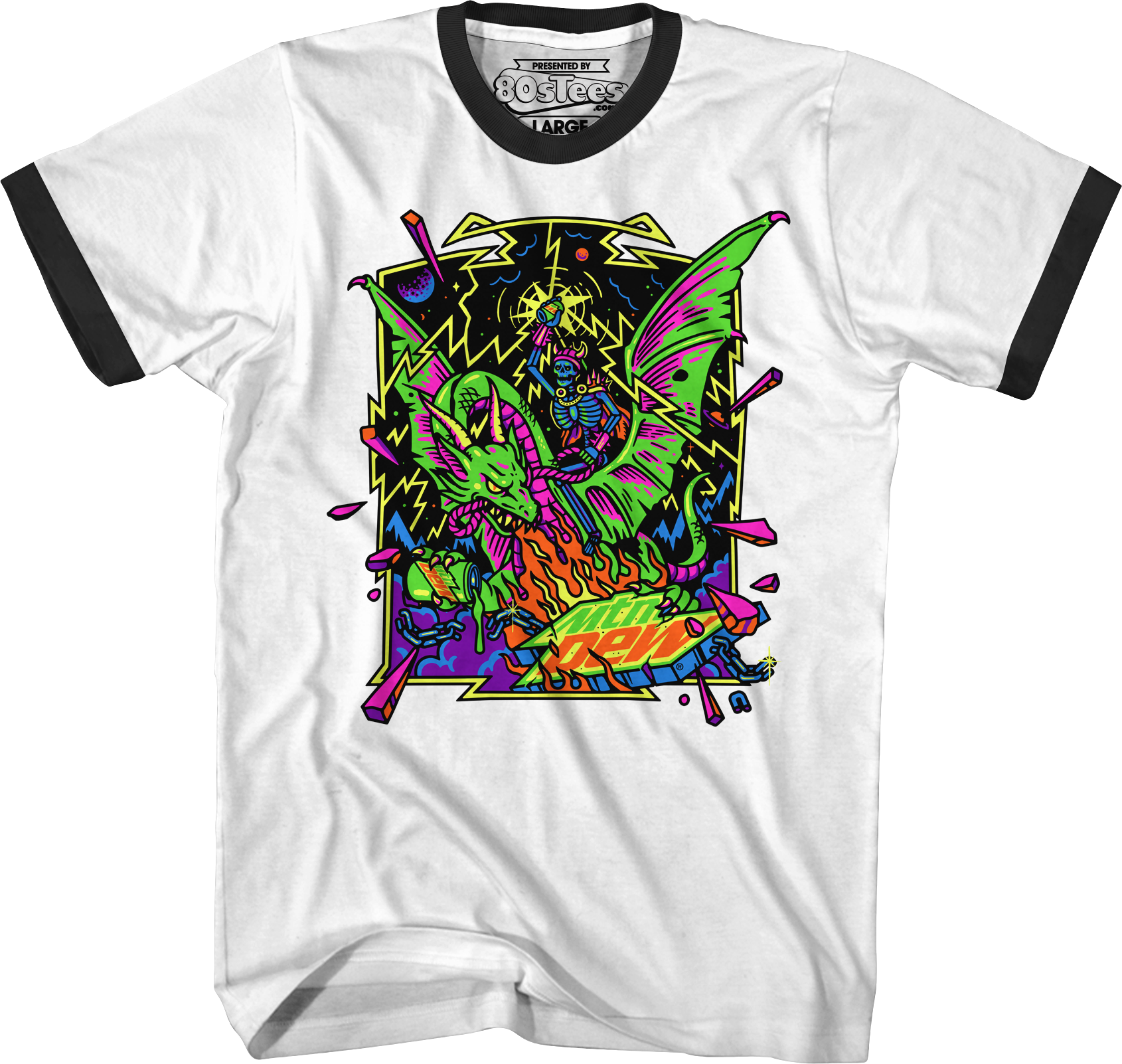 Retro Dragon Mountain Dew T-Shirt Hoodie, Sweatshirt | CiraTrend.com (Image 5)