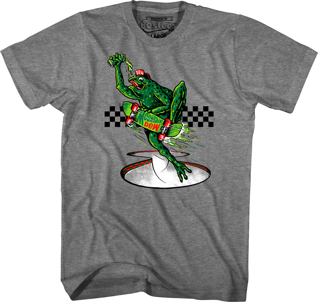 Leap Frog Mountain Dew T-Shirt Hoodie, Sweatshirt | CiraTrend.com (Image 4)