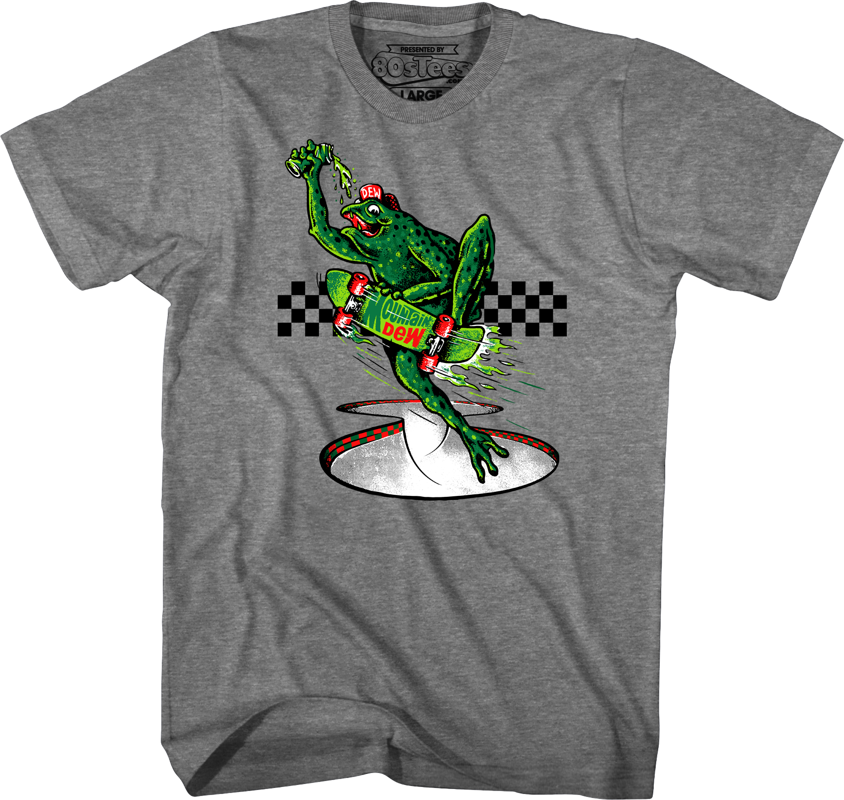 Leap Frog Mountain Dew T-Shirt Hoodie, Sweatshirt | CiraTrend.com (Image 4)