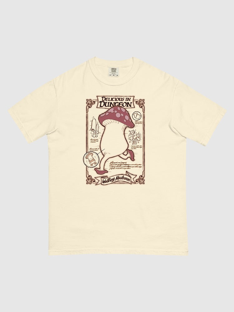 Delicious in Dungeon Walking Mushroom Comfort Colors T-Shirt Hoodie, Sweatshirt | CiraTrend.com (Image 1)