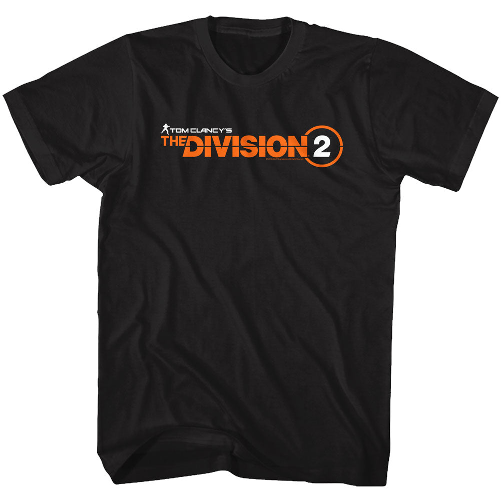 Division S S Division 2 Logo Solid Black T-Shirts, Hoodie, Sweatshirt