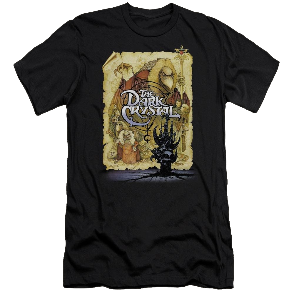 Dark Crystal Poster - Men's Premium Slim Fit T-Shirt