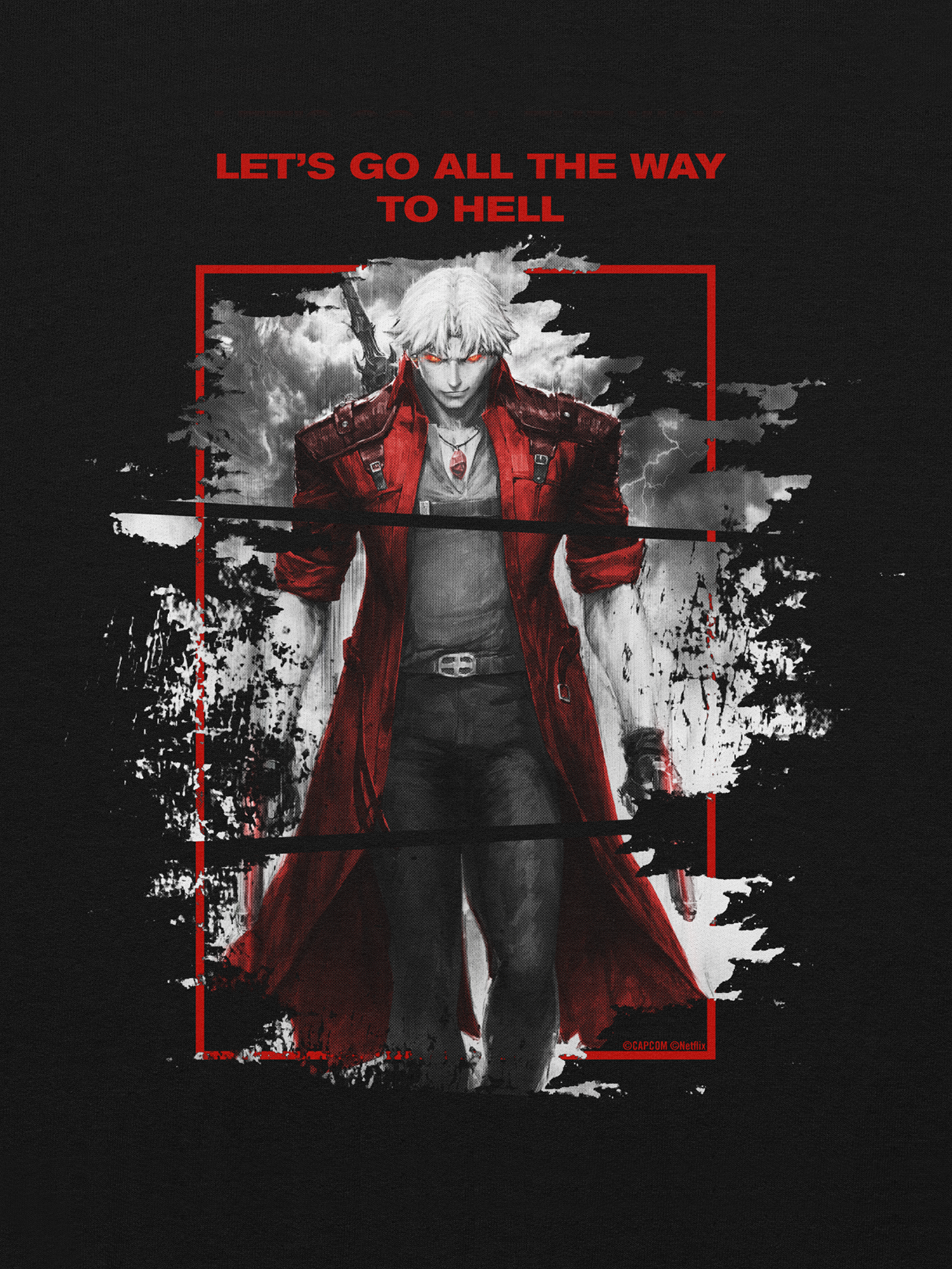 Devil May Cry Dante Unisex Hoodie T-Shirts, Sweatshirt | CiraTrend.com (Image 2)