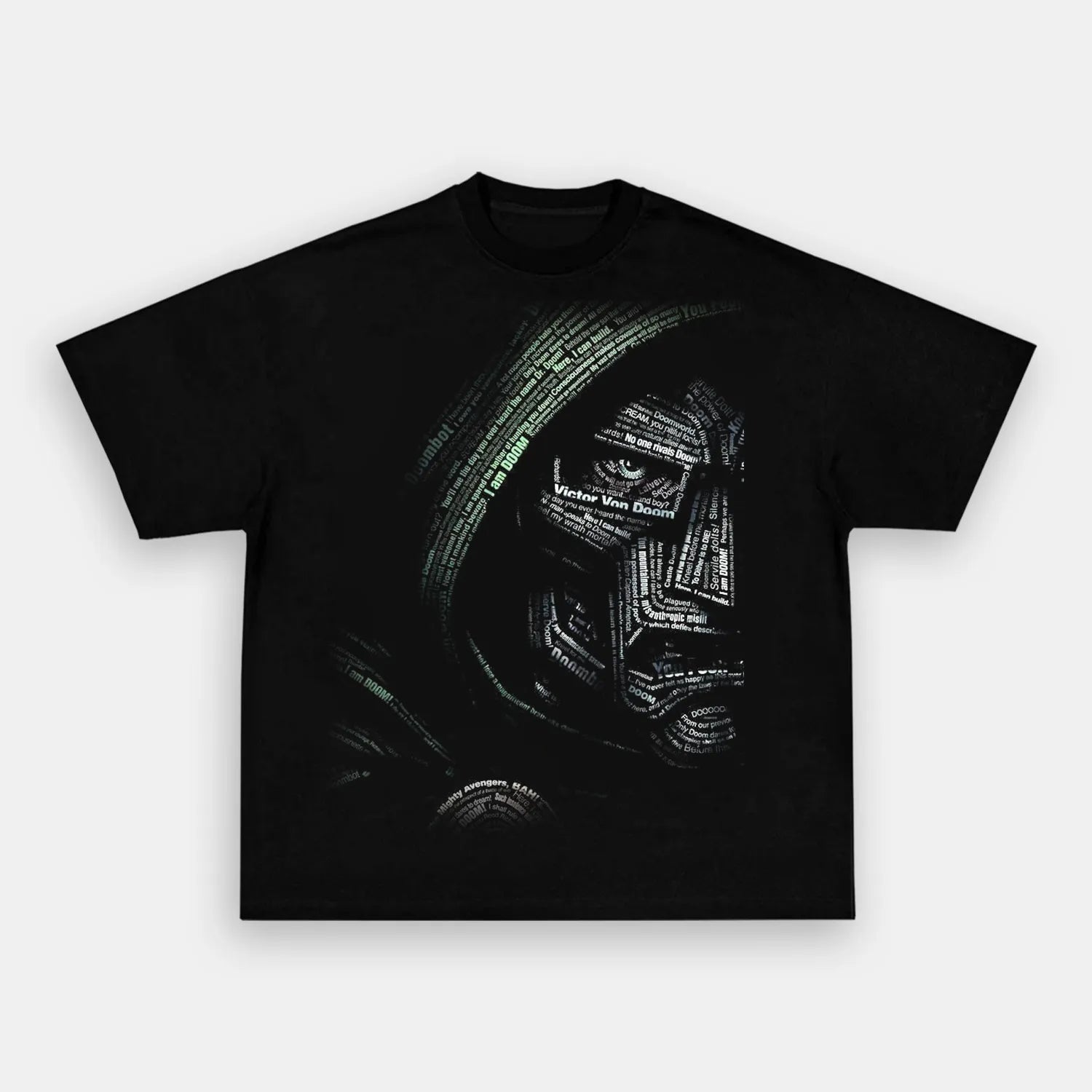 DOCTOR DOOM WORD FACE TEE Hoodie, Sweatshirt | CiraTrend.com (Image 1)