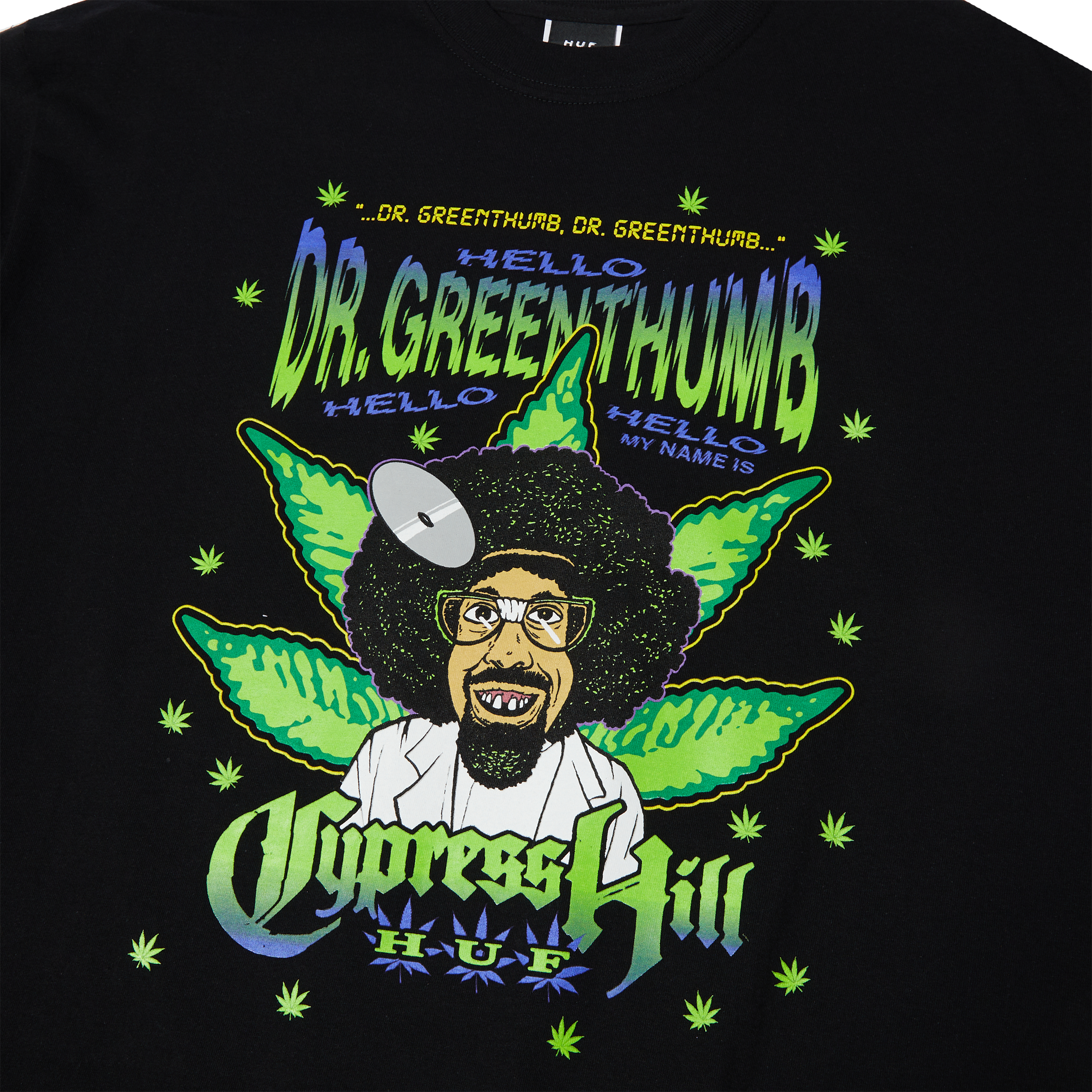 HUF x Cypress Hill Dr Greenthumb T-Shirt Hoodie, Sweatshirt | CiraTrend.com (Image 3)