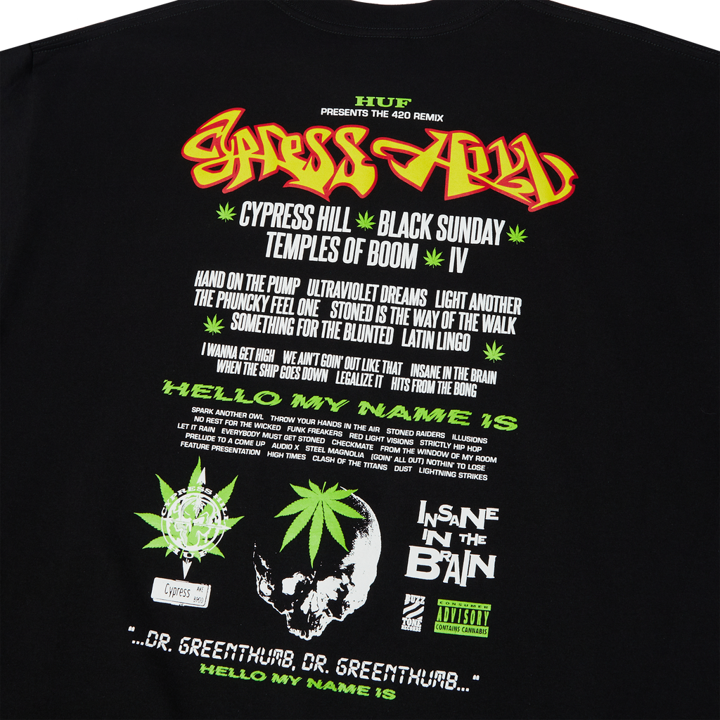 HUF x Cypress Hill Dr Greenthumb T-Shirt Hoodie, Sweatshirt | CiraTrend.com (Image 4)