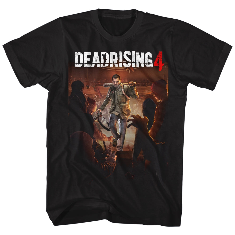 Dead Rising Mens S/S T-Shirt - Dr4 - Solid Black Hoodie, Sweatshirt | CiraTrend.com