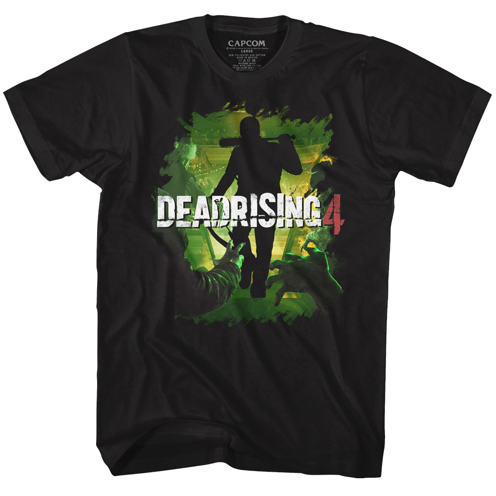 Dead Rising Mens S/S T-Shirt - Dead 4 - Solid Black Hoodie, Sweatshirt | CiraTrend.com