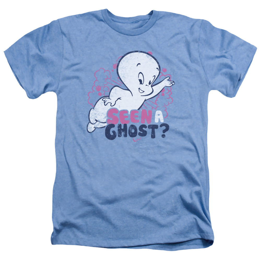 Casper the Friendly Ghost Seen A Ghost - Men's Heather T-Shirt Hoodie, Sweatshirt | CiraTrend.com