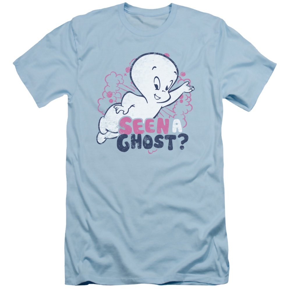 Casper the Friendly Ghost Seen A Ghost - Men's Slim Fit T-Shirt Hoodie, Sweatshirt | CiraTrend.com