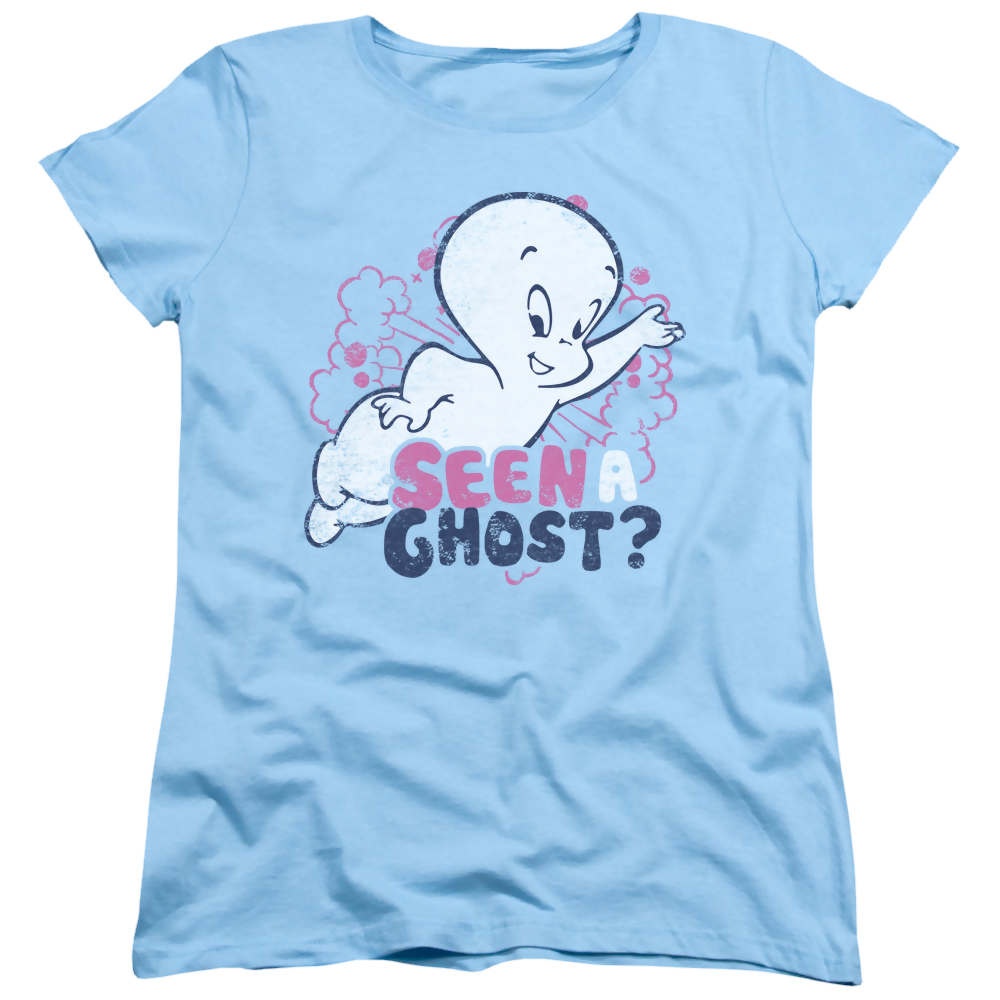 Casper the Friendly Ghost Seen A Ghost - Women's T-Shirt Hoodie, Sweatshirt | CiraTrend.com