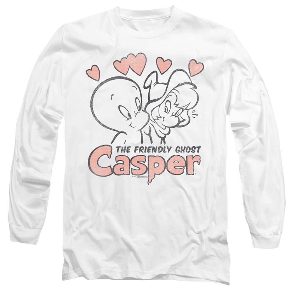 Casper the Friendly Ghost Hearts - Men's Long Sleeve T-Shirt Hoodie, Sweatshirt | CiraTrend.com