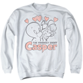 Casper the Friendly Ghost Hearts - Men's Crewneck Sweatshirt T-Shirts, Hoodie | CiraTrend.com