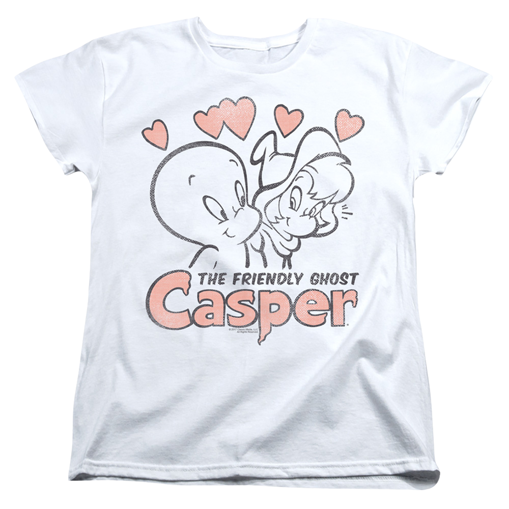 Casper the Friendly Ghost Hearts - Women's T-Shirt Hoodie, Sweatshirt | CiraTrend.com
