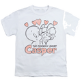 Casper the Friendly Ghost Hearts - Youth T-Shirt Hoodie, Sweatshirt | CiraTrend.com