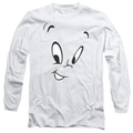 Casper the Friendly Ghost Face - Men's Long Sleeve T-Shirt Hoodie, Sweatshirt | CiraTrend.com