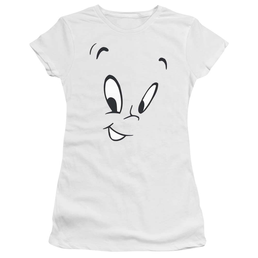 Casper the Friendly Ghost Face - Juniors T-Shirt Hoodie, Sweatshirt | CiraTrend.com