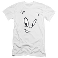 Casper the Friendly Ghost Face - Men's Premium Slim Fit T-Shirt Hoodie, Sweatshirt | CiraTrend.com