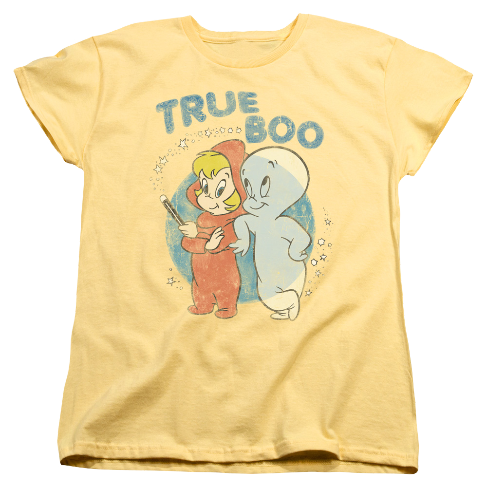Casper the Friendly Ghost True Boo - Women's T-Shirt Hoodie, Sweatshirt | CiraTrend.com