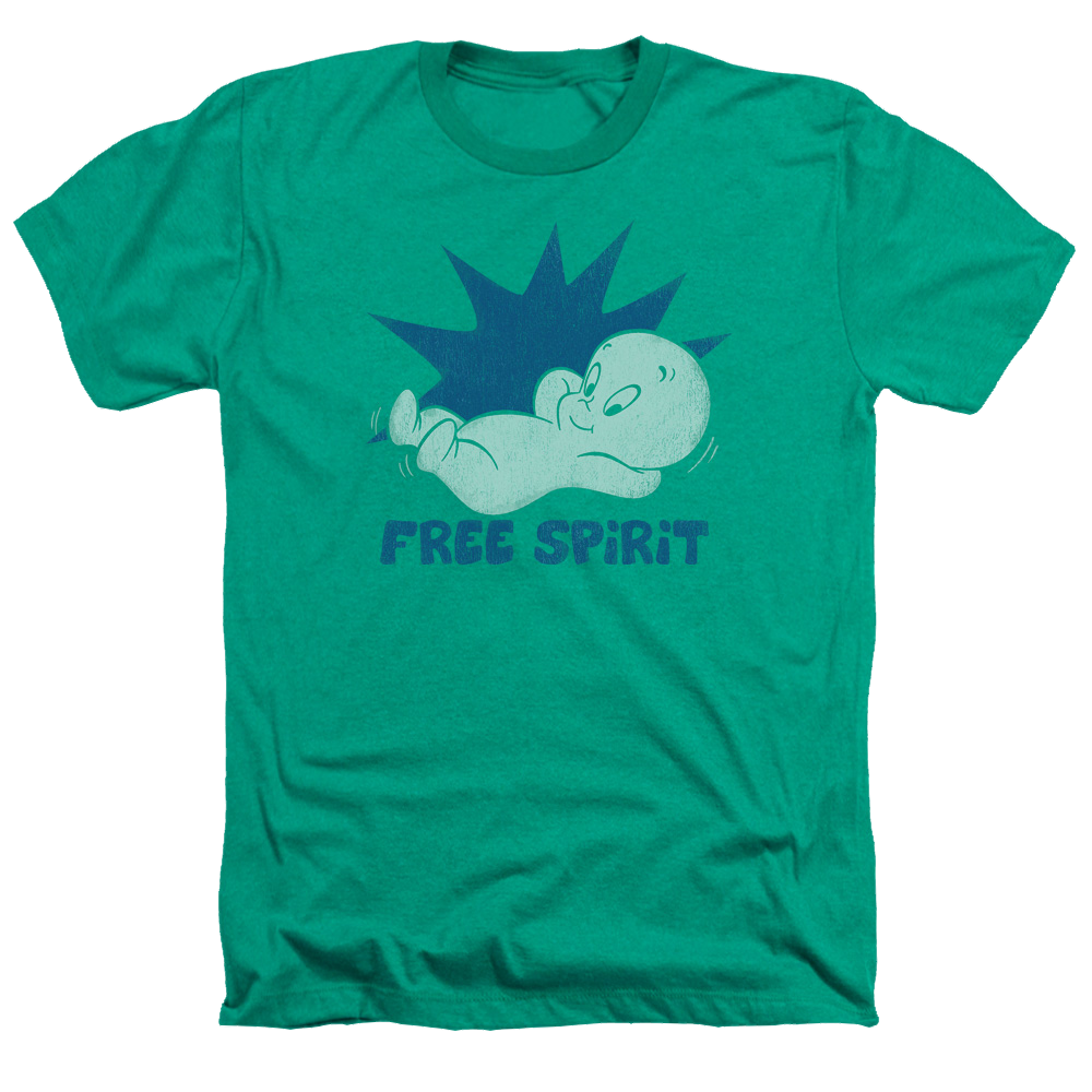 Casper the Friendly Ghost Free Spirit - Men's Heather T-Shirt Hoodie, Sweatshirt | CiraTrend.com