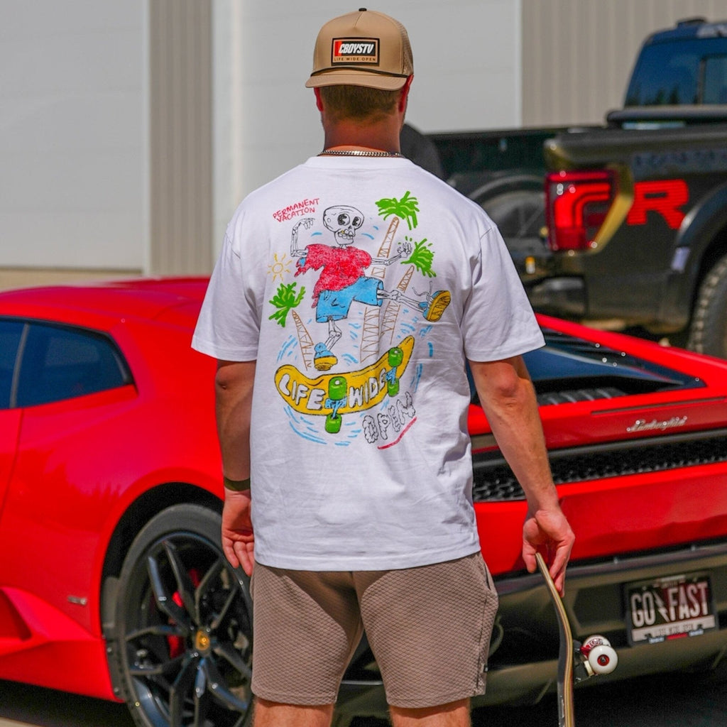 Permanent Vacation Tee 2025 Hoodie, Sweatshirt | CiraTrend.com (Image 4)
