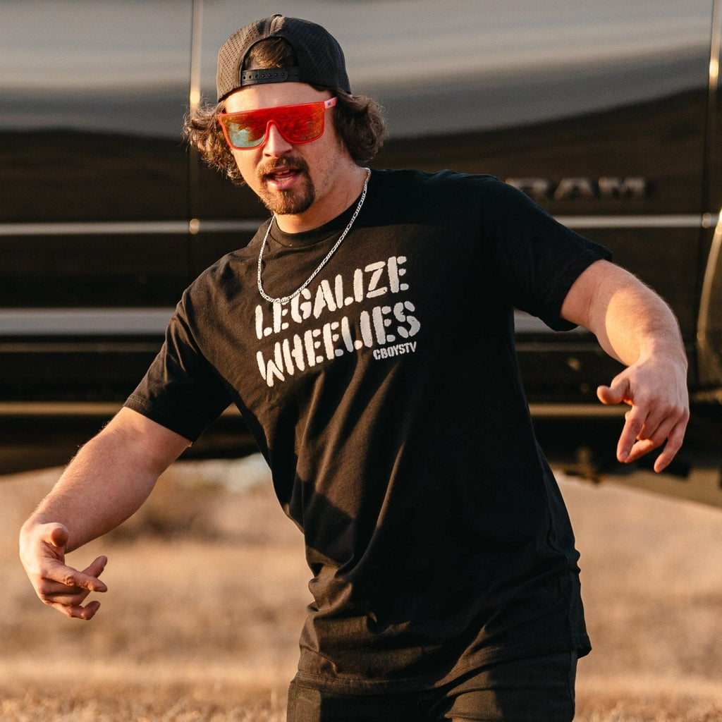 Legalize Wheelies Tee Hoodie, Sweatshirt | CiraTrend.com (Image 4)