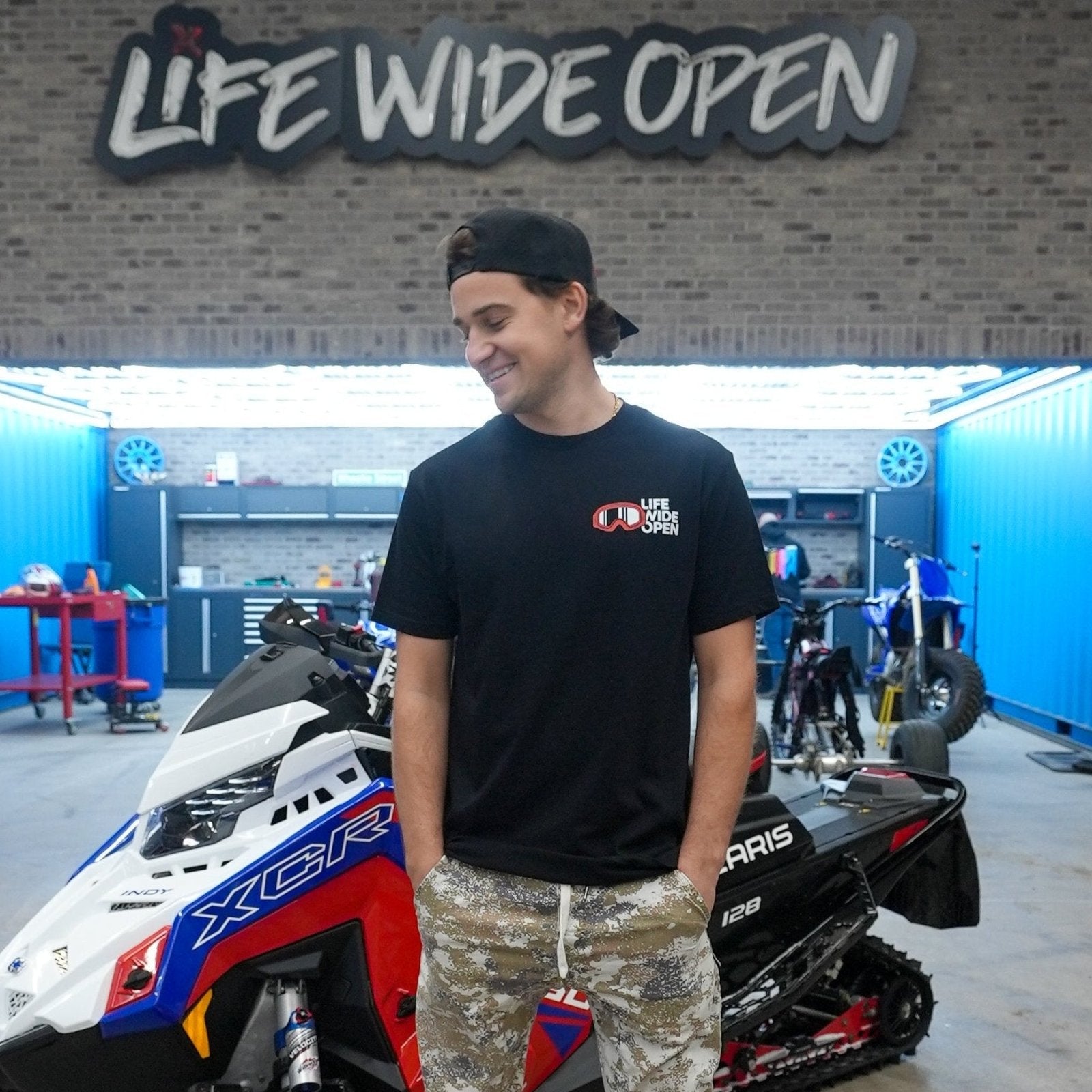 Snowmobile Blowup Tee Hoodie, Sweatshirt | CiraTrend.com (Image 4)