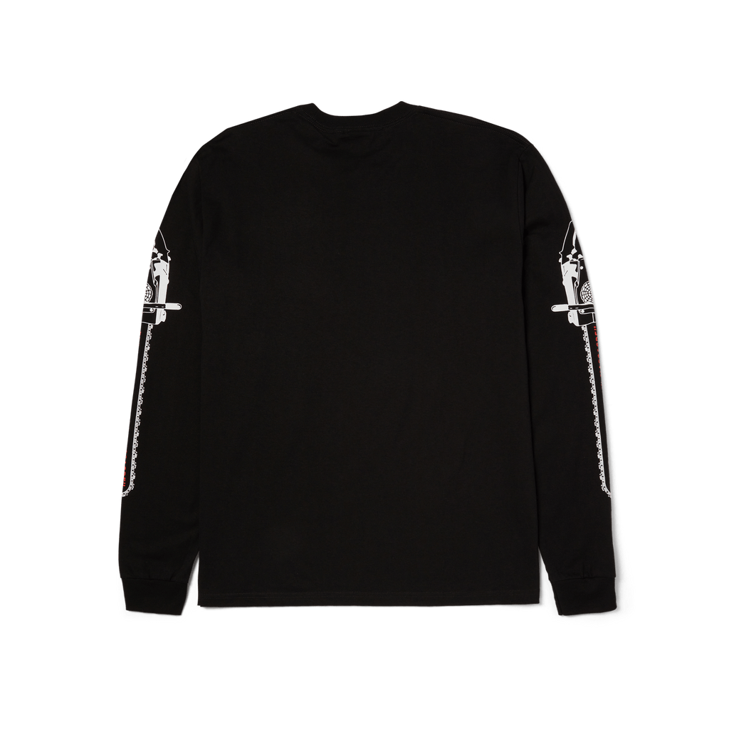 HUF x The Texas Chainsaw Massacre Dual Chain Long Sleeve T-Shirt Hoodie, Sweatshirt | CiraTrend.com (Image 3)