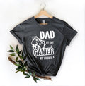 Dad By Day Gamer By Night T-shirt Dad Level Unlocked Gamer Shirt Retro Gaming Gift T- Shirt Father's Day Gift Funny Daddy...