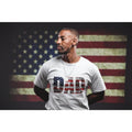 Dad Shirt with American Flag, Father's Day Shirt, Patriotic American Dad Shirt, 4Th Of July Shirt, American Flag Dad T...
