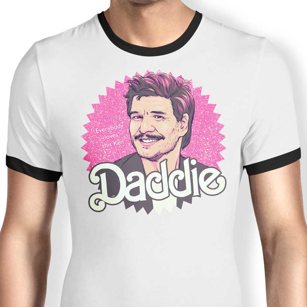 Daddie - Ringer T-Shirt Hoodie, Sweatshirt | CiraTrend.com (Image 1)
