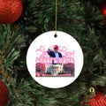 Daddy's Home Trump Christmas Ornament, Ceramic Ornament, Trump Ornament, Gift for Trump Maga T-Shirts, Hoodie, Sweatshirt
