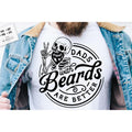 Dads With Beards Are Better Svg Father's Day Svg Funny Dad Svg Birthday Dad Svg Dad Svg Vintage Birthday Svg...
