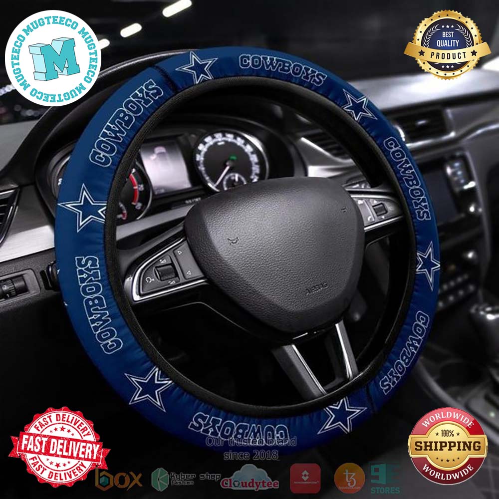 Dallas Cowboys Steering Wheel Cover